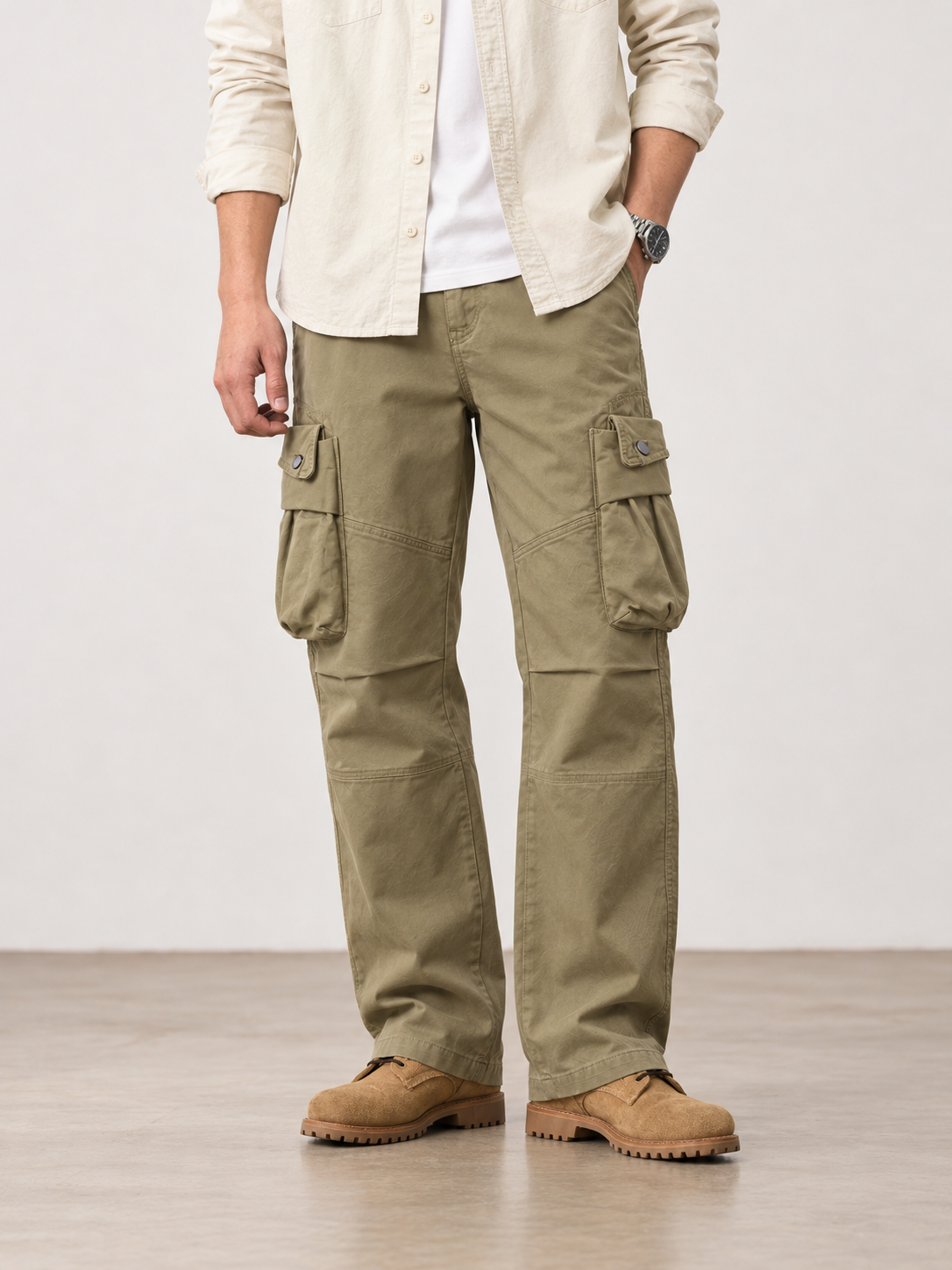 Men's 3D Pocket Utility Cargo Pants — Men's 3D Pocket Utility Cargo Pants