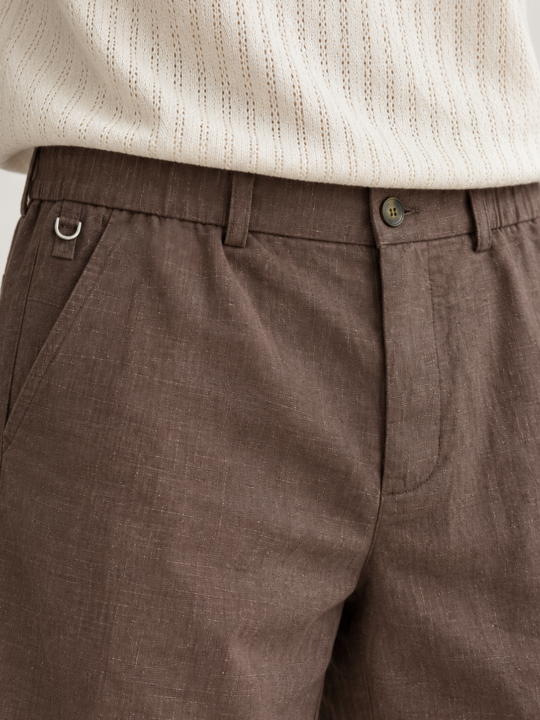 Men’s Linen Cotton Relaxed Shorts — Men’s Linen Cotton Relaxed Shorts