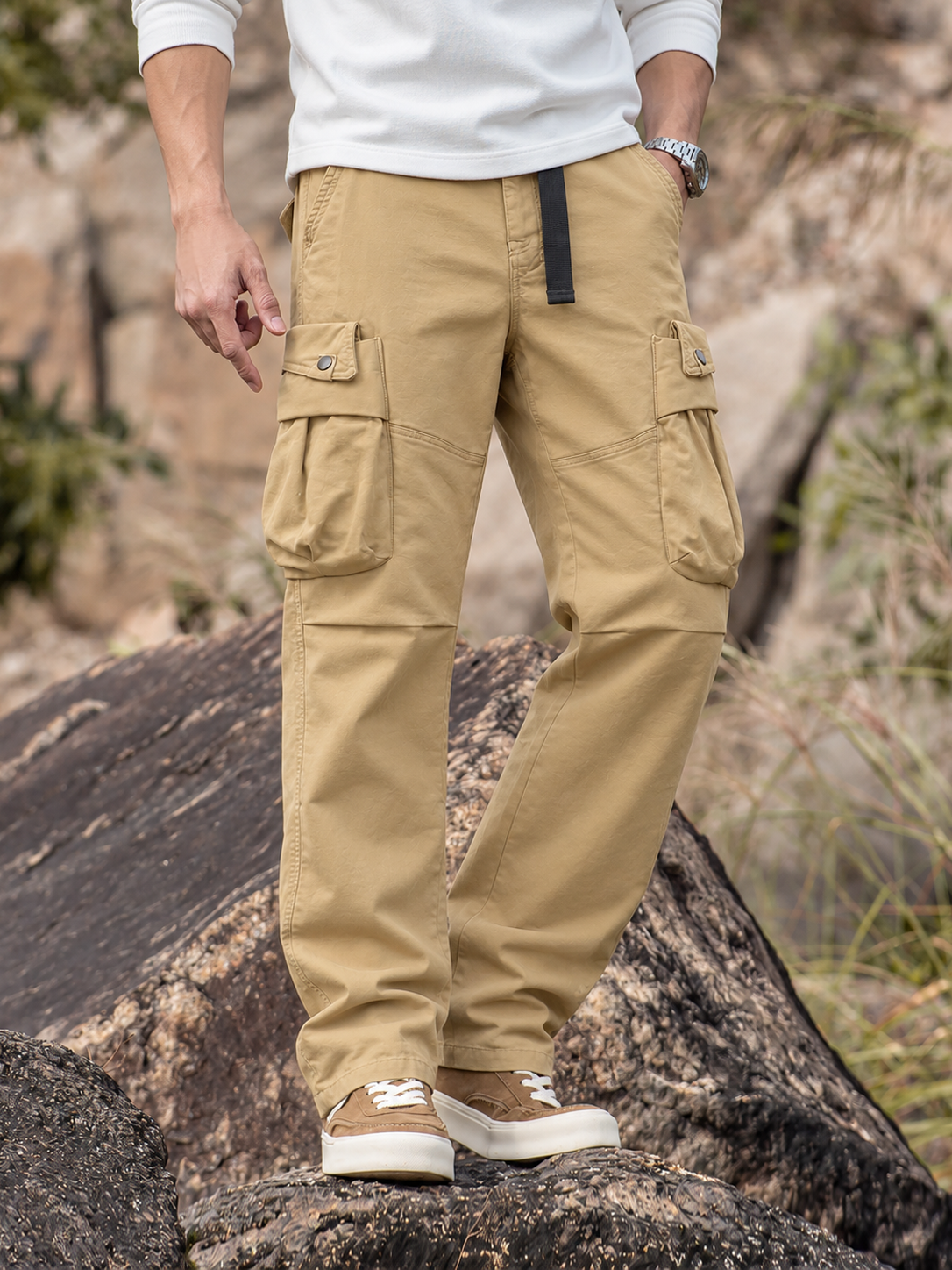 Men's 3D Pocket Utility Cargo Pants — Men's 3D Pocket Utility Cargo Pants