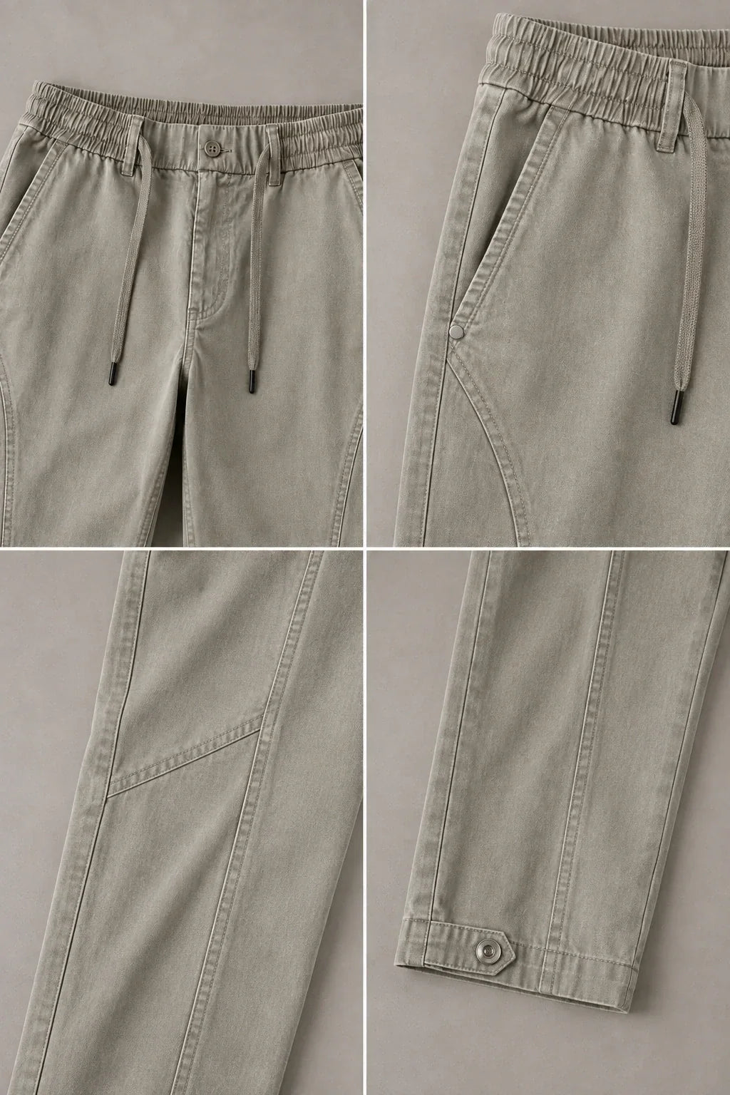 26575 Relaxed Panel Trouser — Concept four-panel construction detail — Relaxed Panel Trouser