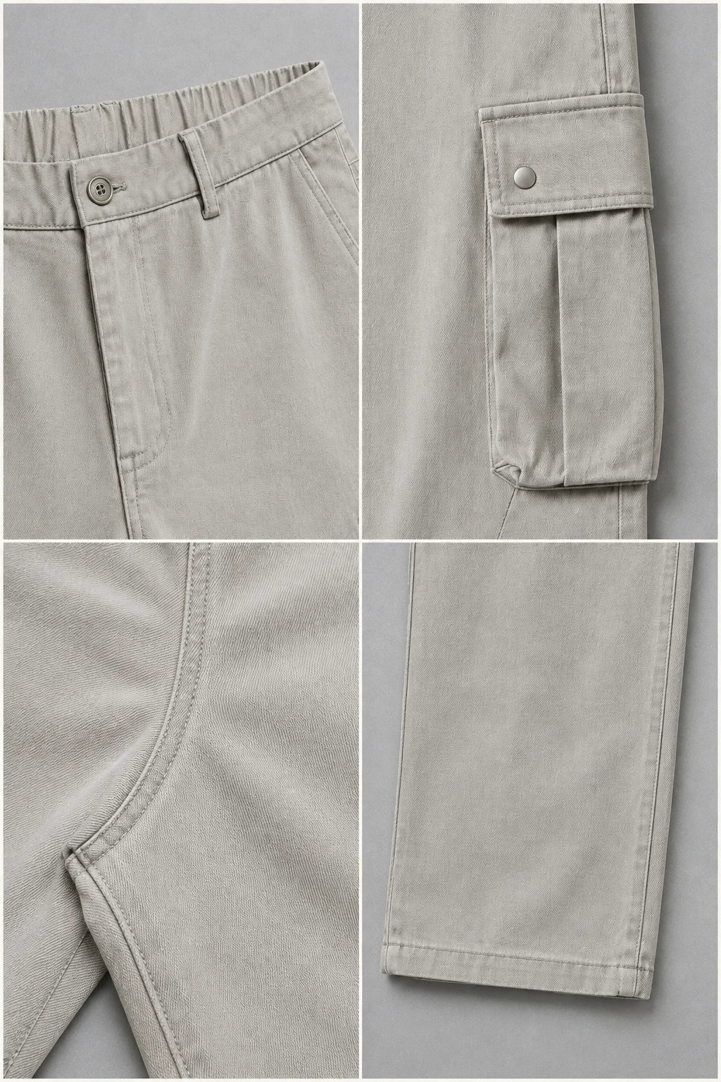 5618 Modular Cargo Trouser — Concept four-panel construction detail — Modular Cargo Trouser